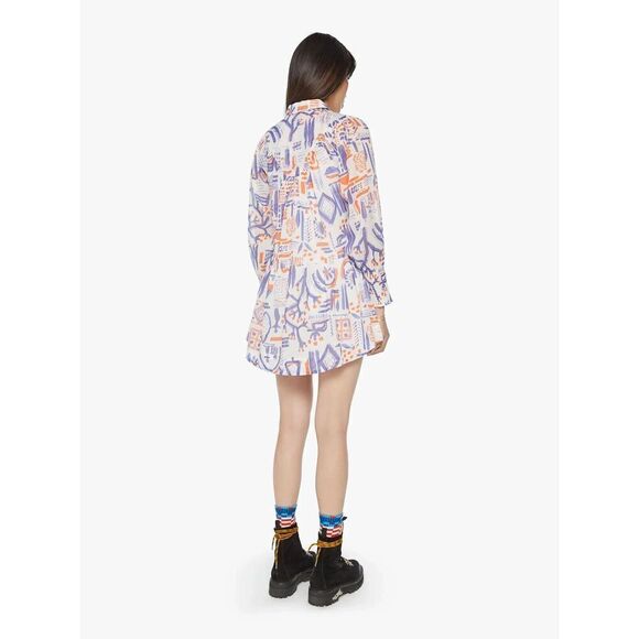 NWOT $499 MOTHER DENIM The Love Dearly Dress size Small - Picture 4 of 6